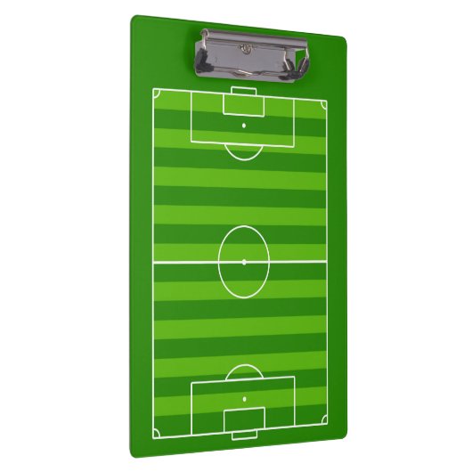 Aangepaste voetzoekervelden van de voetbal coach / klembord (Rechts)