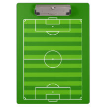 Aangepaste voetzoekervelden van de voetbal coach /