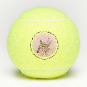 Aangepaste vogel tennisballen