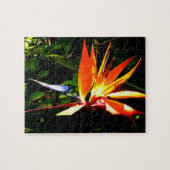 Aangepaste vogel van Paradise Puzzle - Schitterend Legpuzzel (Horizontaal)
