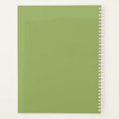 Aangepaste vogelaanflenmaand mei Hawthorn Planner (Achterkant)