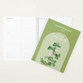 Aangepaste vogelaanflenmaand mei Hawthorn Planner (Display)