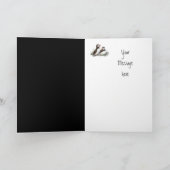 Aangepaste vogelbroeder Puffin Bird Natuur Card Kaart (Binnen)