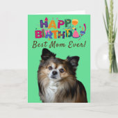 Aangepaste vogeldag Kaart Beste mama ooit (Voorkant)