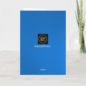 Aangepaste vogeldag Kaart Beste pap ooit (Achterkant)