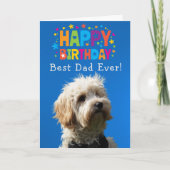 Aangepaste vogeldag Kaart Beste pap ooit (Voorkant)
