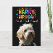 Aangepaste vogeldag Kaart Beste pap ooit (Voorkant)