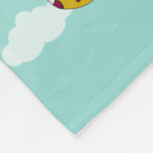 Aangepaste vogelillustratie voor kinderen fleece deken (Hoek)