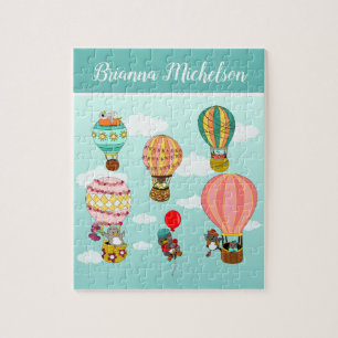 Aangepaste vogelillustratie voor kinderen legpuzzel