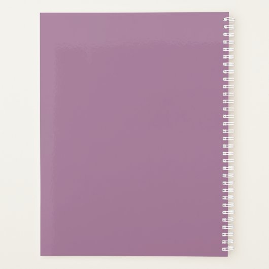 Aangepaste vogelmaand september pleister planner (Achterkant)