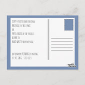 Aangepaste vogelreizen rond de zon briefkaart (Achterkant)