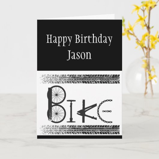 Aangepaste vogeltipgraffiti-bandensporen kaart (Gele Bloem)