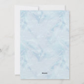 Aangepaste volgorde voor mermaïstisch geslacht feestdagenkaart (Achterkant)