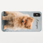 Aangepaste volledige foto | Donkere bovenste tekst Case-Mate iPhone Case (Achterkant (horizontaal))