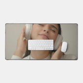 Aangepaste volledige foto modern  bureaumat (Keyboard & Muis)