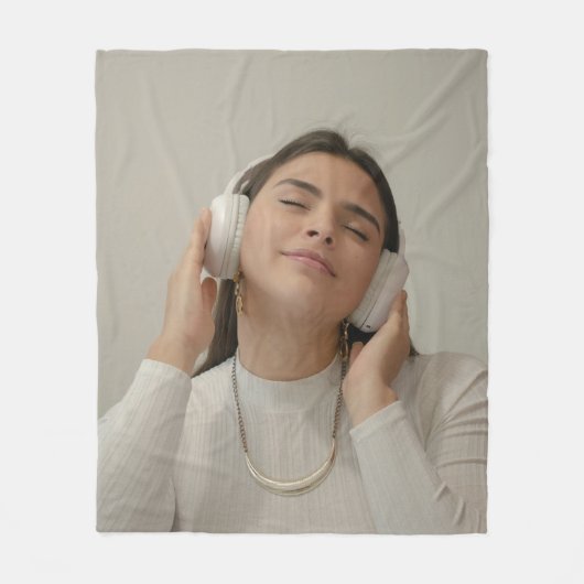 Aangepaste volledige foto modern  fleece deken (Voorkant)