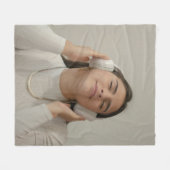 Aangepaste volledige foto modern  fleece deken (Voorkant (Horizontaal))