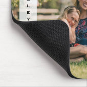 Aangepaste volledige foto - Verticale personalisat Muismat (Hoek)
