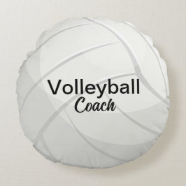 Aangepaste volleybal coach Keepsake Rond Kussen
