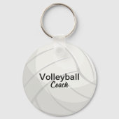 Aangepaste volleybal coach Keepsake Sleutelhanger (Voorkant)