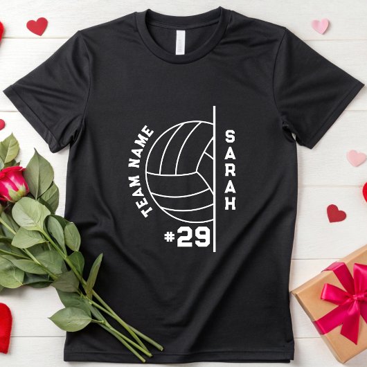 Aangepaste Volleybal Sport Team Volleybal Mom Love T-shirt