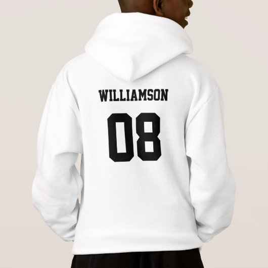 Aangepaste volleybal Team Naam Nummer Club League (Achterkant)