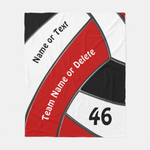 Aangepaste volleybalknijptens fleece deken