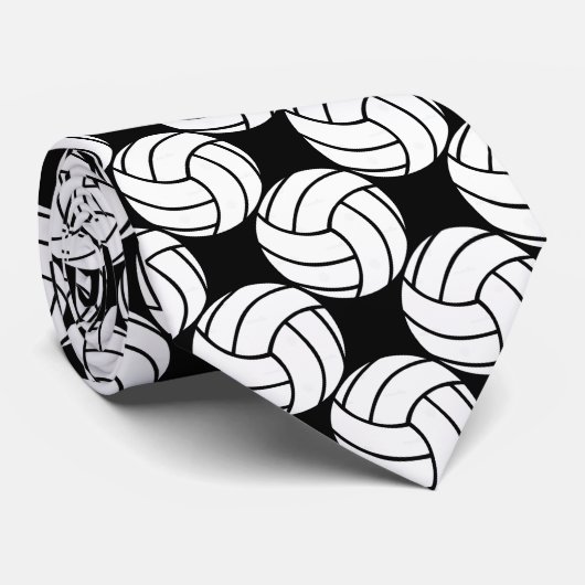 Aangepaste volleybalStropdas Stropdas (Opgerold)