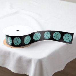 Aangepaste volleybalteamkleurentractpagina Gift Wr Satijnen Lint