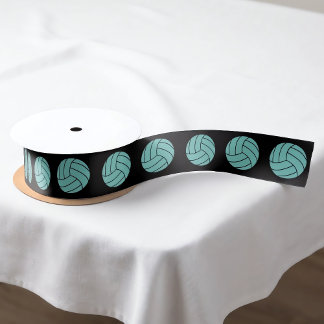 Aangepaste volleybalteamkleurentractpagina Gift Wr Satijnen Lint