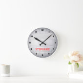 Aangepaste Volleybalwandklok Ronde Klok (Huis)