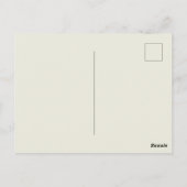Aangepaste voor leuke tuinliefhebbers briefkaart (Achterkant)