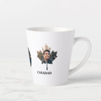 Aangepaste voorbeeldbladvormfoto blij Canada dag