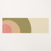 Aangepaste voorjaarsschaduwen yogamat (Voorkant (horizontaal))