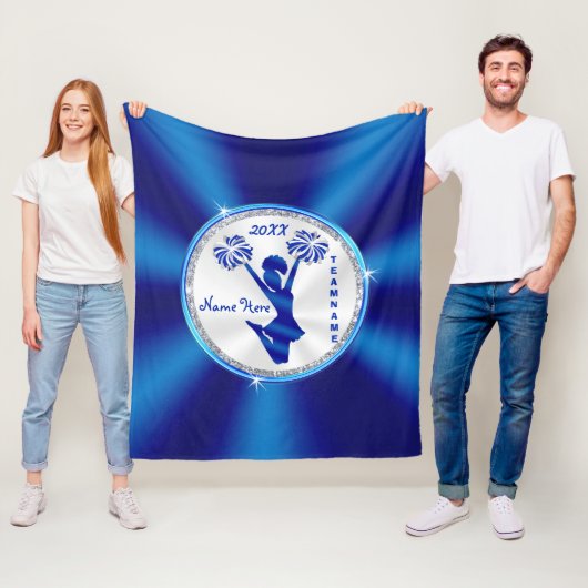 Aangepaste voorkeuren in uw kleuren fleece deken (In situ)