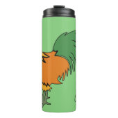 Aangepaste voornaam en kleurtumbler weergeven thermosbeker (Voorkant)