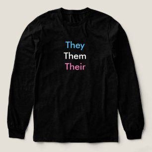 Aangepaste voornaamwoorden Transgender/Intersekse  Tri-Blend Shirt