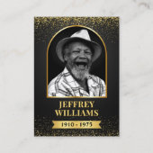 Aangepaste voorouder trading Kaart, familie erfgoe Contactkaartje (Voorkant)