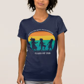 Aangepaste voorschoolleraar of Montessori School T-shirt (Voorkant)