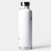 Aangepaste voorzijde Bericht Achterzijde KING Teks Waterfles (Rechts)