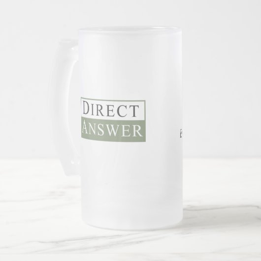 Aangepaste voorzijde Mok (Voorkant links)