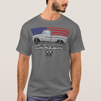 Aangepaste vrachtwagen t-shirt