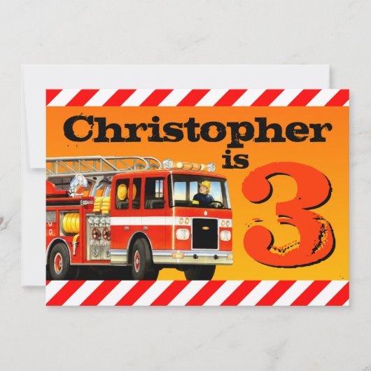 Aangepaste vrachtwagen voor brandweerwagens 3e ver kaart (Voorkant)