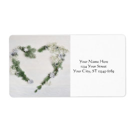 Aangepaste vrede, vreugde en liefde hart etiket