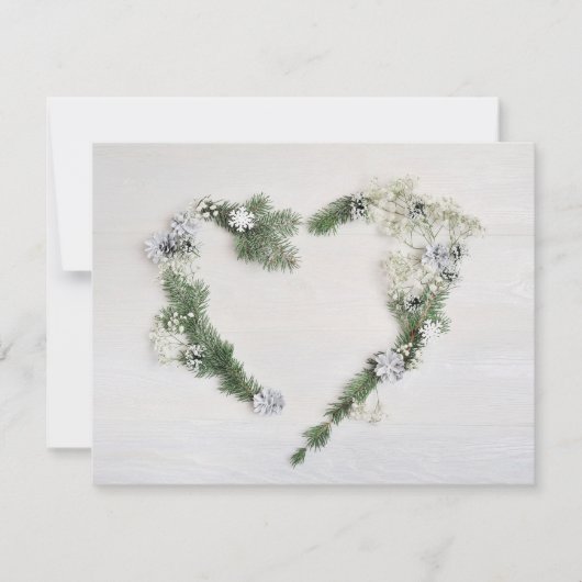 Aangepaste vrede, vreugde en liefde hart notitiekaartje (Voorkant)