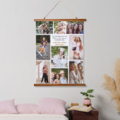 Aangepaste Vrienden Collage Vriendschap Quote Hangend Wandkleed (Slaapkamer)