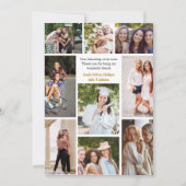 Aangepaste Vrienden Collage Vriendschap Quote Kaar (Voorkant)