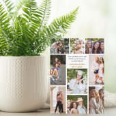 Aangepaste Vrienden Collage Vriendschap Quote Kaar