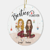 Aangepaste vrienden SoulSisters Ornament (Links)