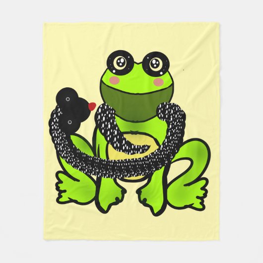 Aangepaste vriendschaps-cadeau fleece deken (Voorkant)